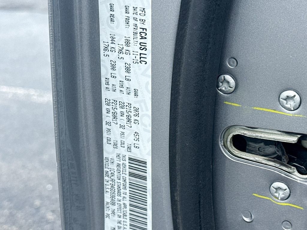 2016 Jeep Patriot Latitude