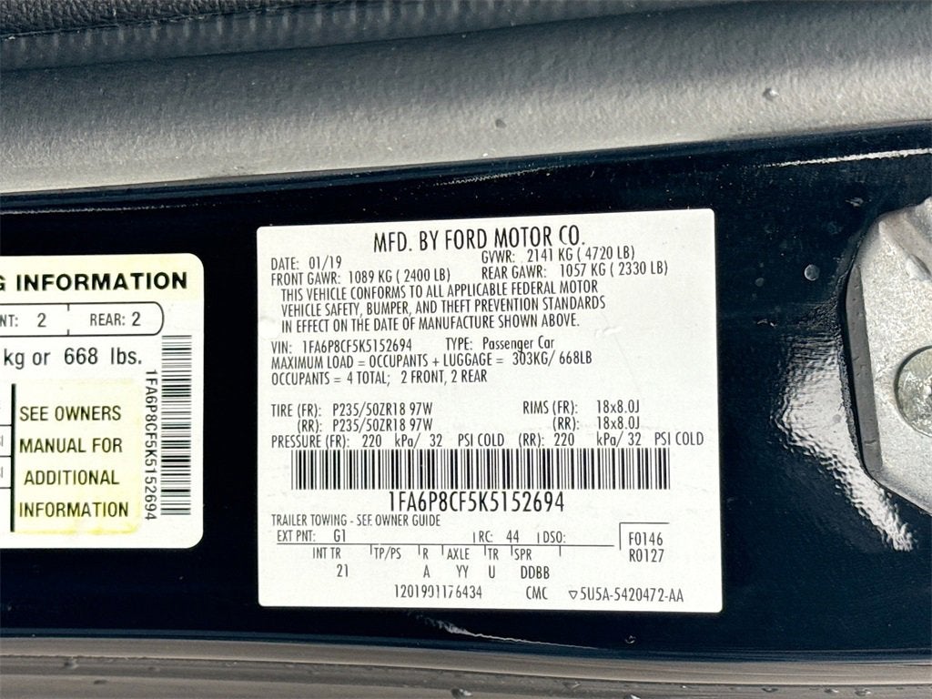 2019 Ford Mustang GT