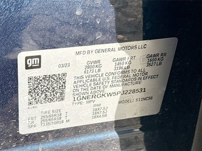 2023 Chevrolet Traverse LT Cloth