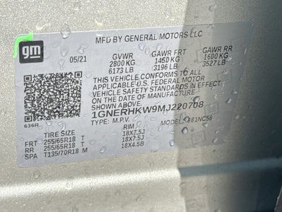 2021 Chevrolet Traverse LT Leather