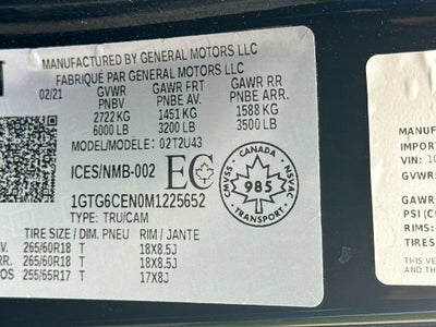 2021 GMC Canyon 4WD Elevation