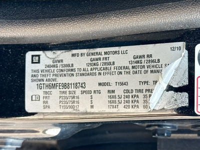 2011 GMC Canyon SLE1
