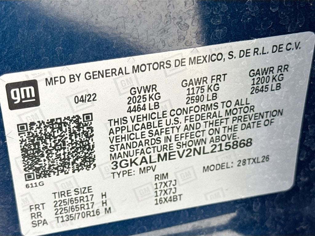 2022 GMC Terrain SLE