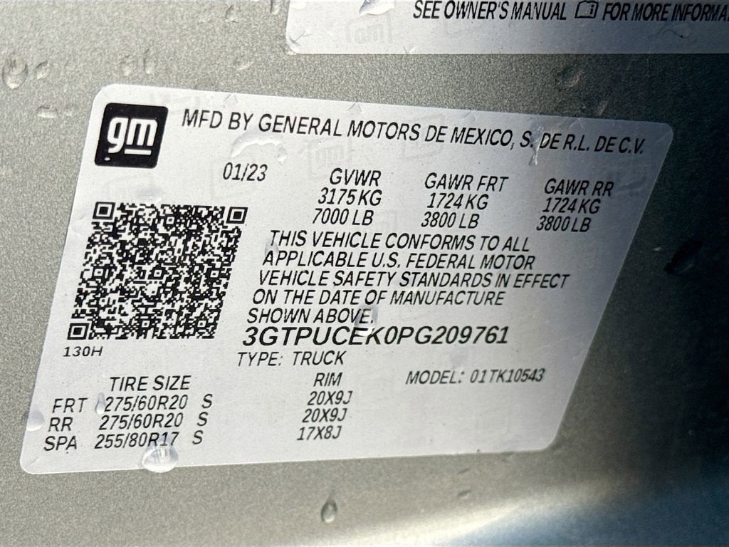 2023 GMC Sierra 1500 Elevation