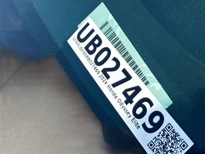 2024 Honda Odyssey Elite