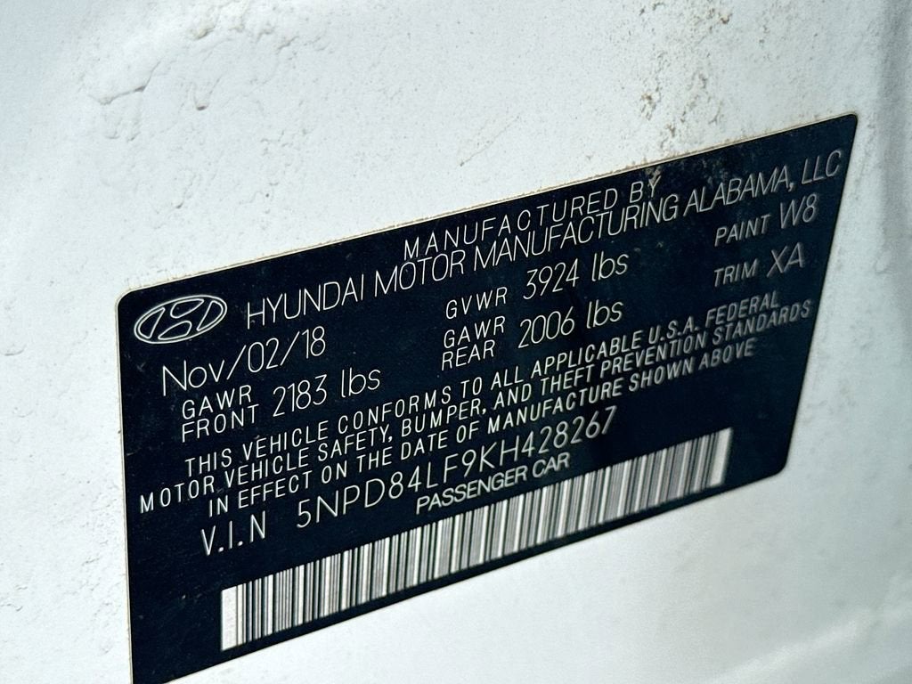 2019 Hyundai Elantra SEL