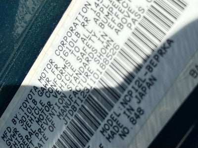 2001 Toyota Echo Base