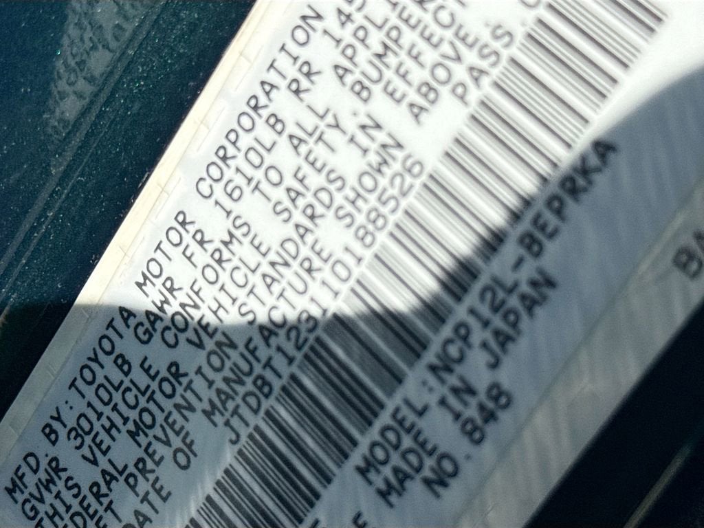 2001 Toyota Echo Base