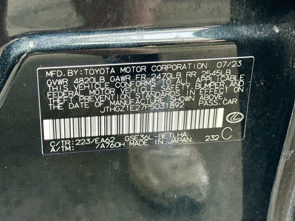 2023 Lexus IS 350 F SPORT