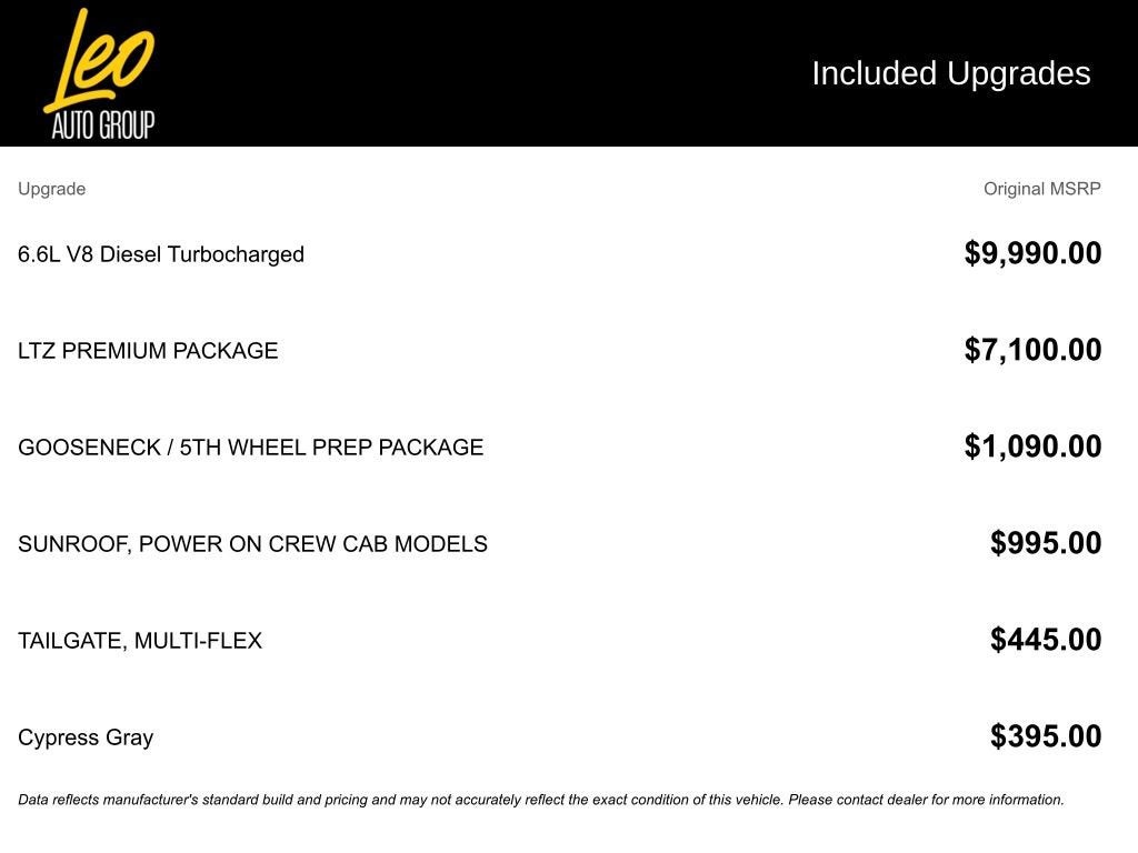 2025 Chevrolet Silverado 3500 HD LTZ