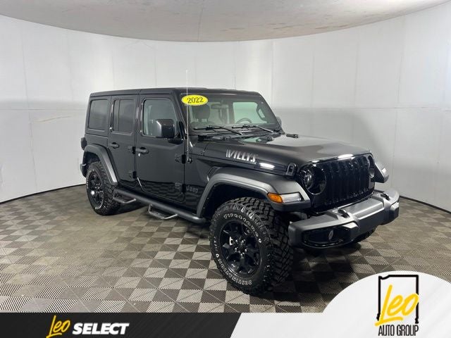 2022 Jeep Wrangler Unlimited Willys 4x4