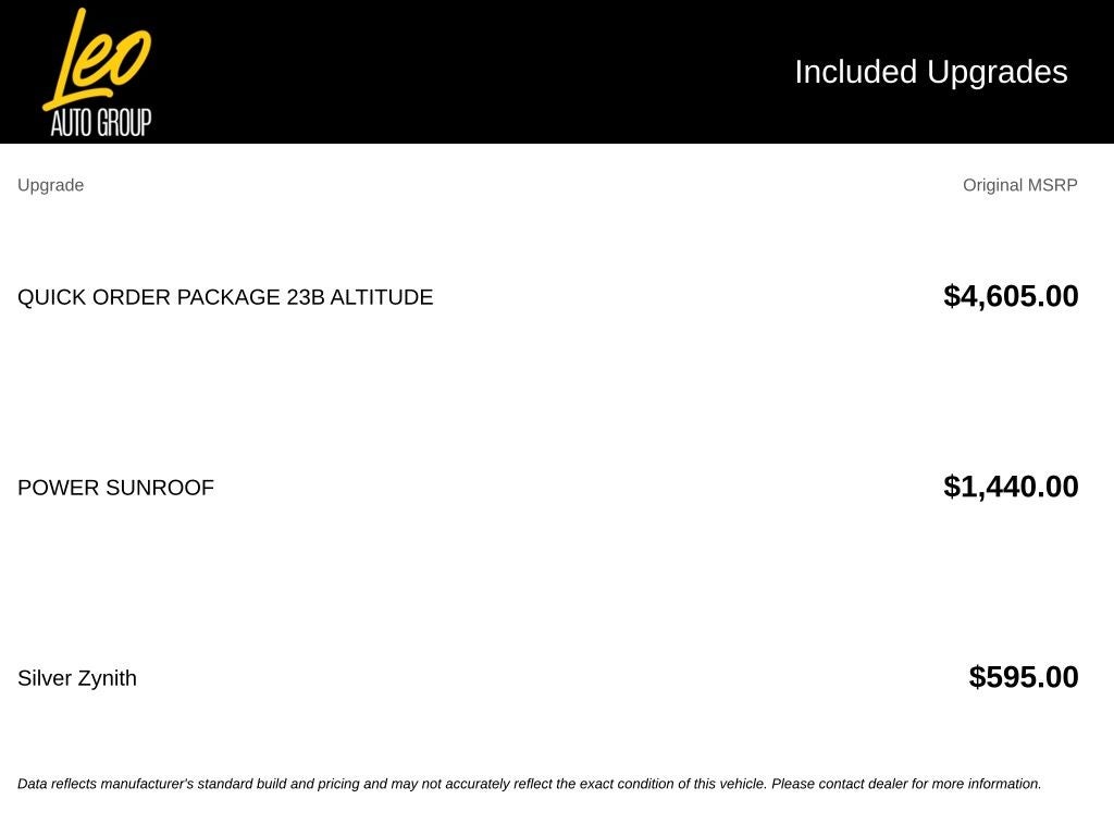 2023 Jeep Grand Cherokee Altitude 4x2