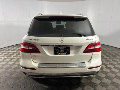 2012 Mercedes-Benz ML 350 4MATIC®
