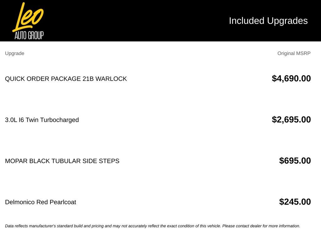 2025 RAM 1500 Warlock