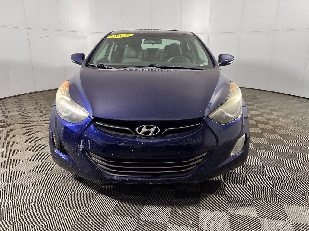Used 2013 Hyundai Elantra Limited with VIN 5NPDH4AE5DH199499 for sale in Columbus, IN