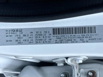 2020 RAM 1500 Big Horn