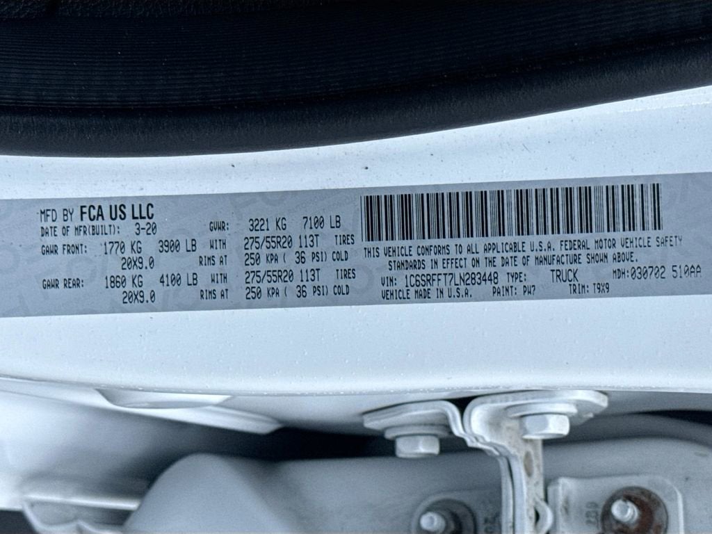 2020 RAM 1500 Big Horn