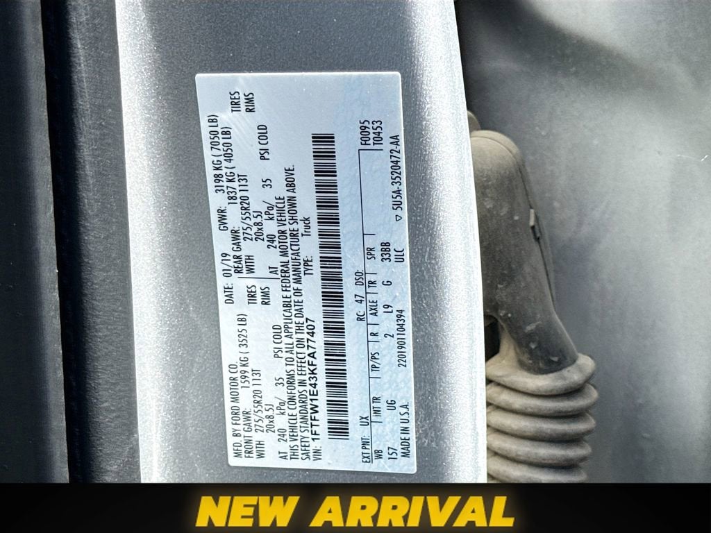2019 Ford F-150 XL