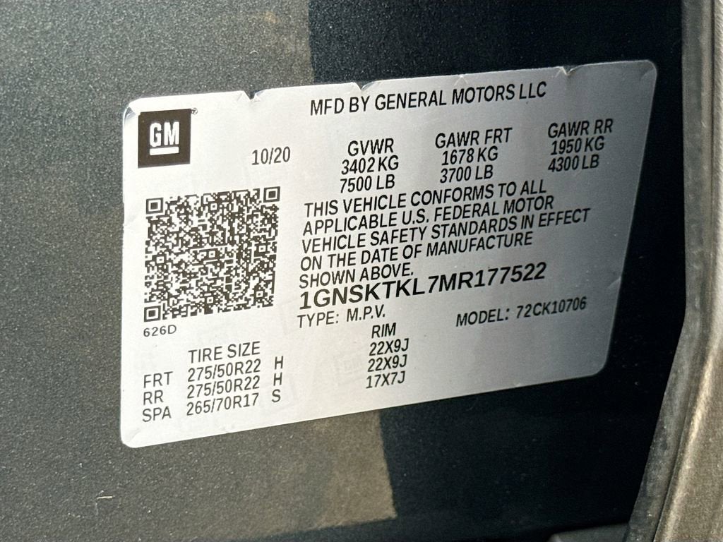 2021 Chevrolet Tahoe High Country