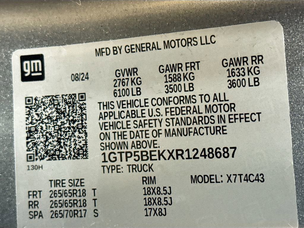 2024 GMC Canyon Elevation