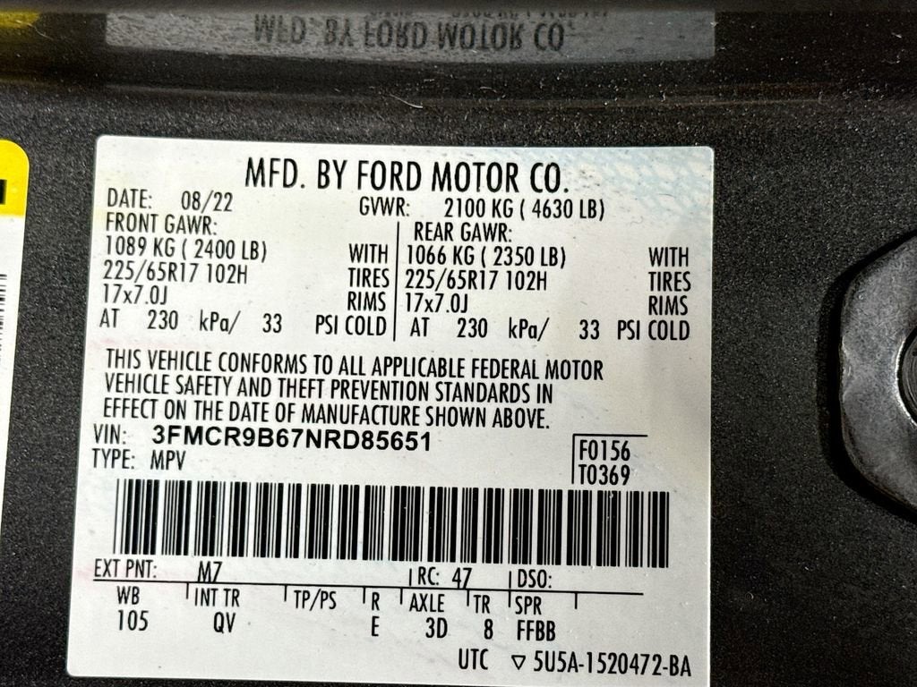 2022 Ford Bronco Sport Big Bend