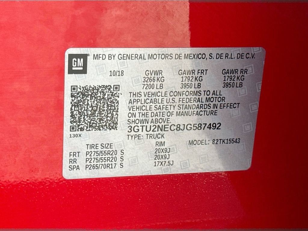 2018 GMC Sierra 1500 SLT