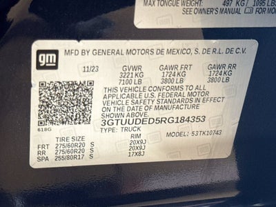 2024 GMC Sierra 1500 SLT