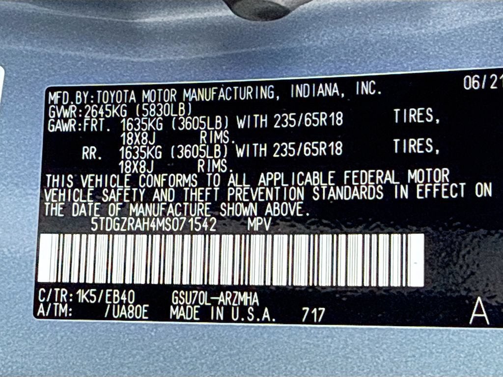 2021 Toyota Highlander XLE