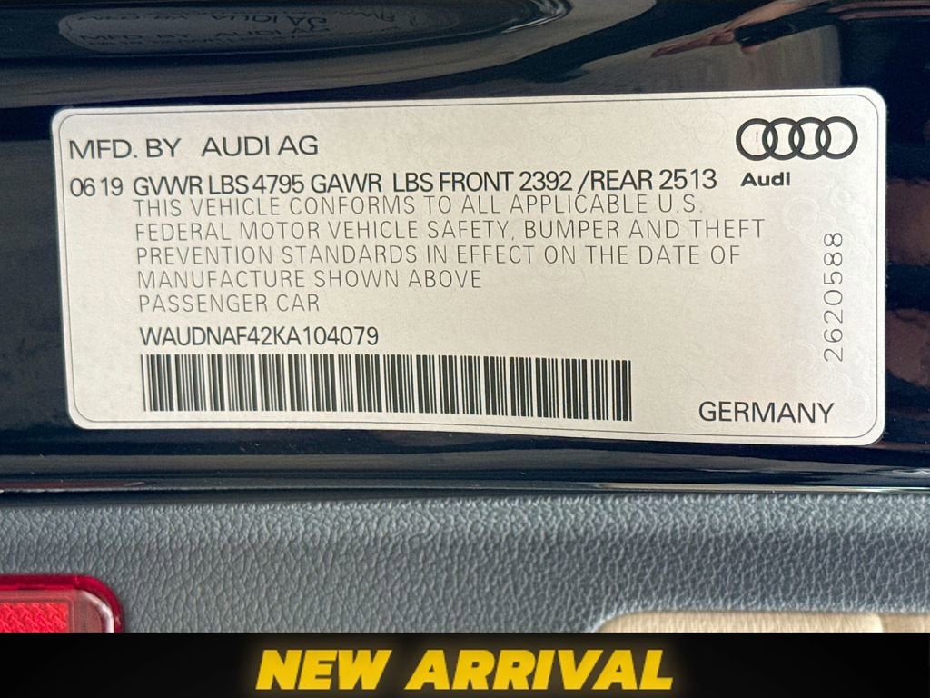 2019 Audi A4 45 Premium