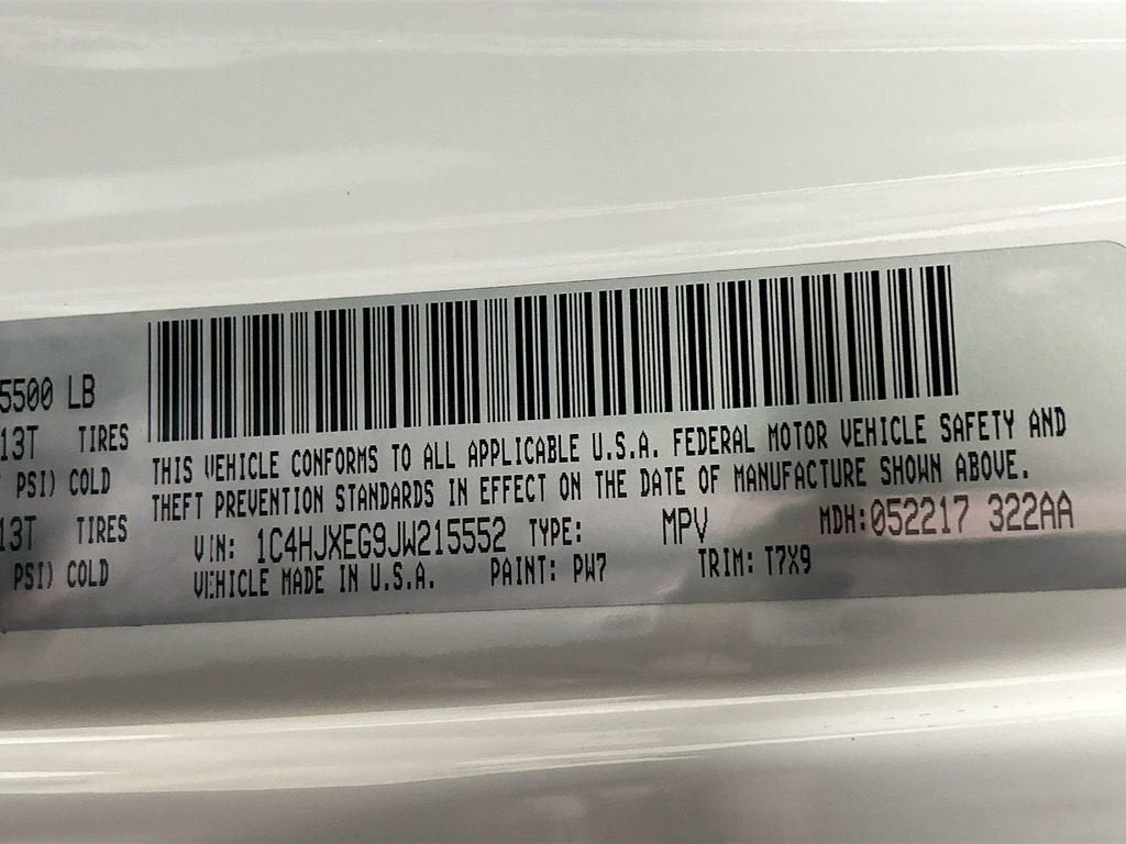 2018 Jeep Wrangler Unlimited Sahara