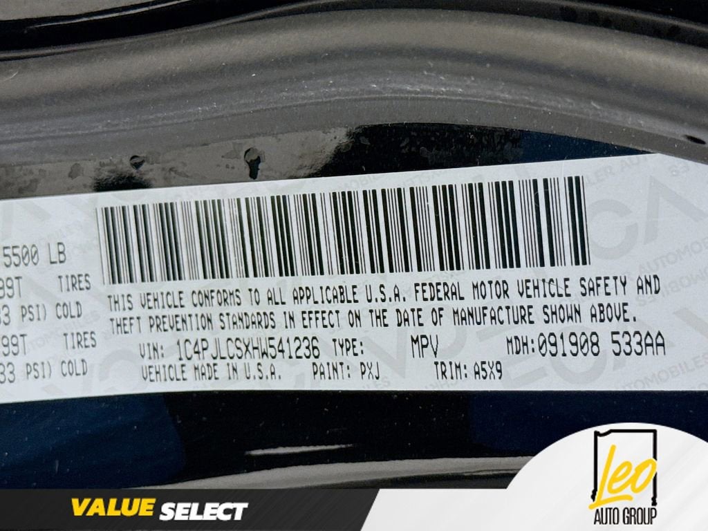 2017 Jeep Cherokee Latitude