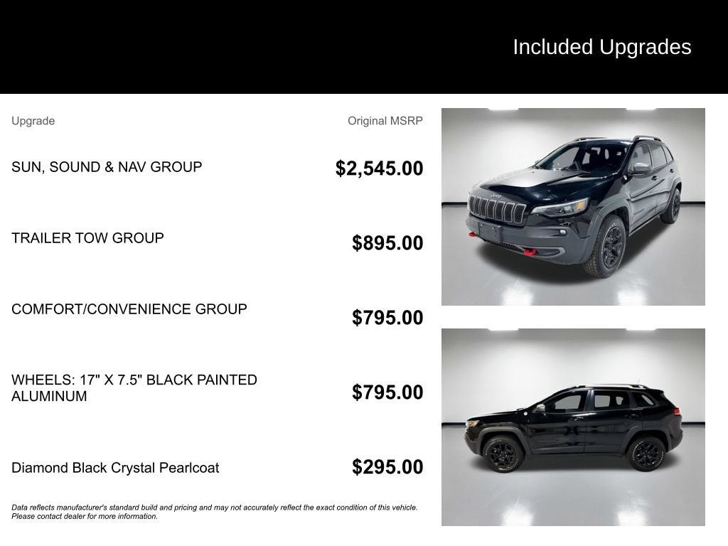 2021 Jeep Cherokee Trailhawk 4x4