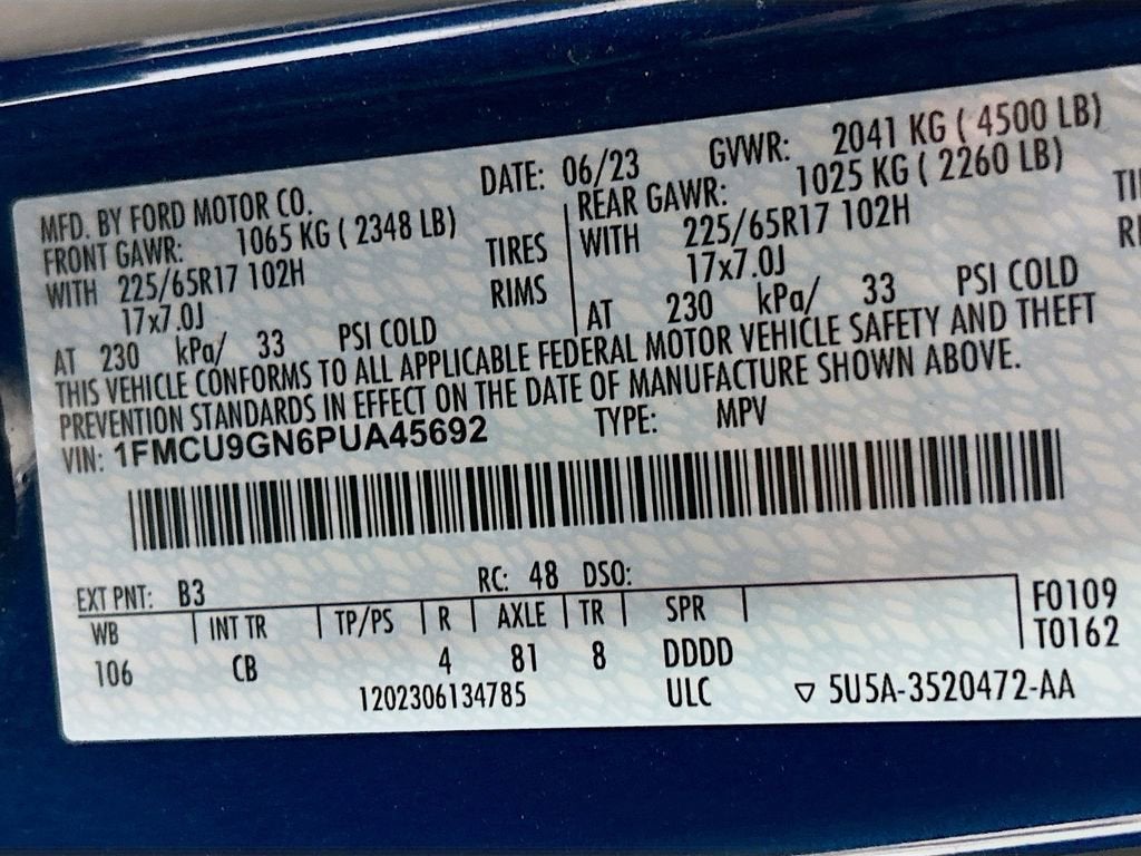 2023 Ford Escape Active