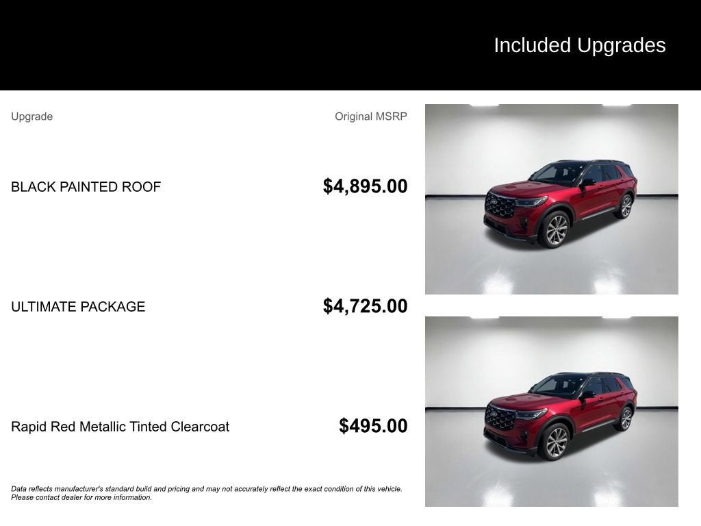 2025 Ford Explorer Platinum