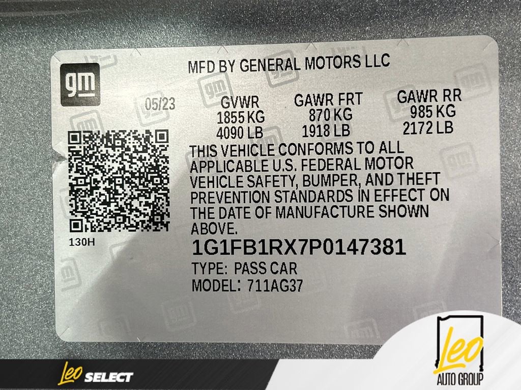 2023 Chevrolet Camaro 1LT