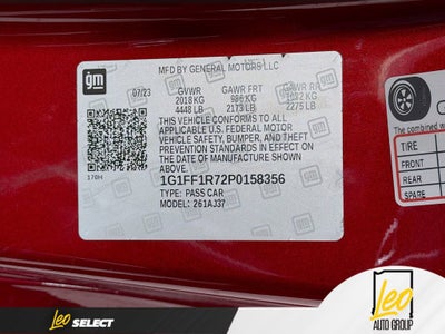 2023 Chevrolet Camaro LT1