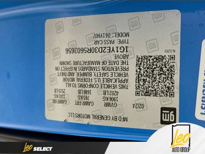 2024 Chevrolet Corvette Z06 2LZ