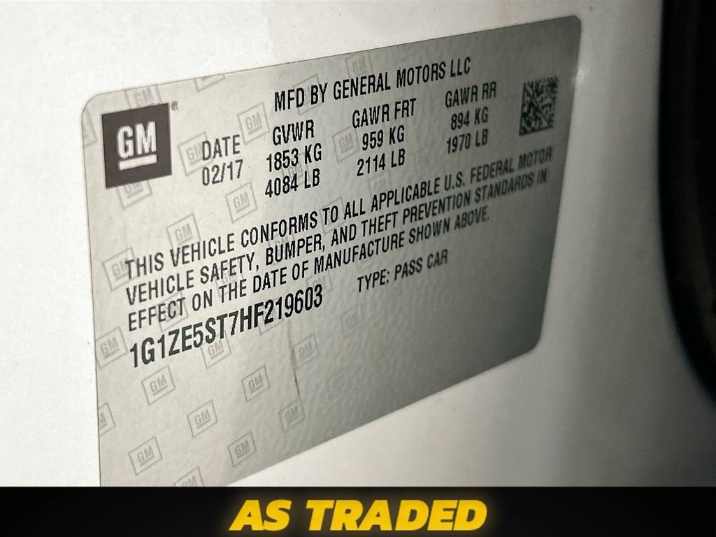 2017 Chevrolet Malibu LT