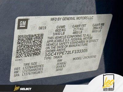 2020 Chevrolet Silverado 2500 HD LTZ