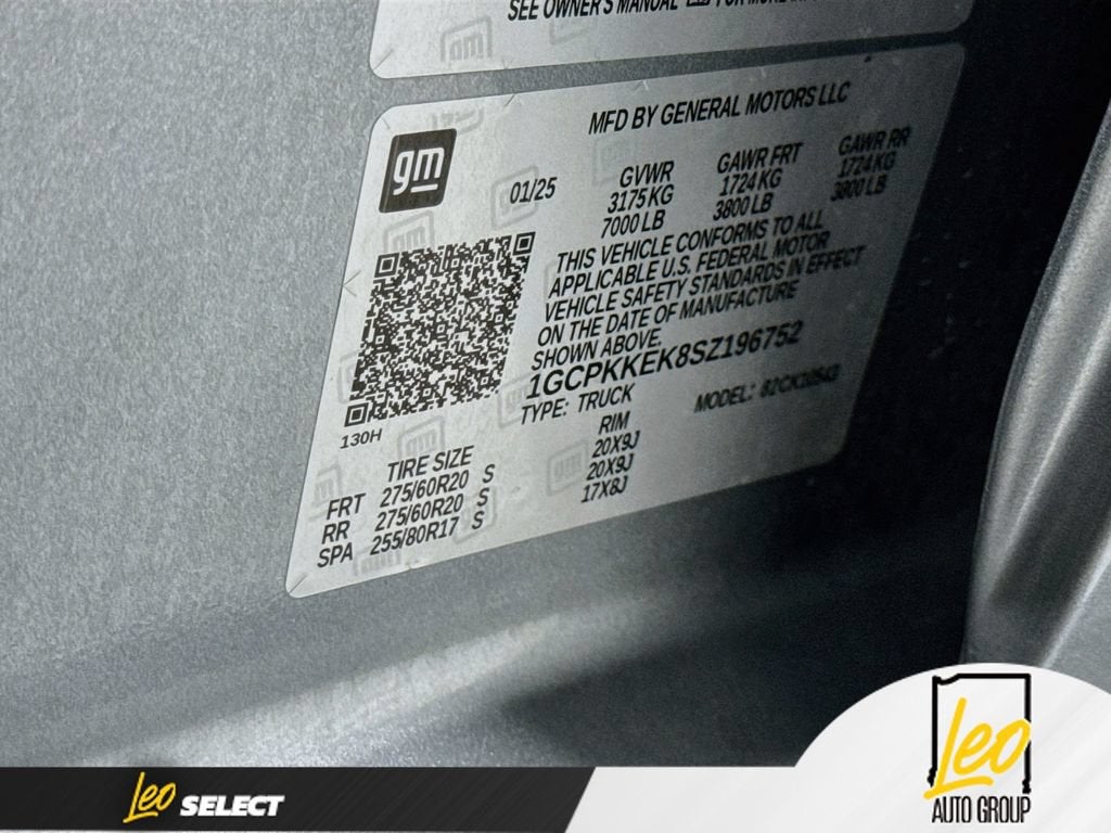 2025 Chevrolet Silverado 1500 LT (2FL)