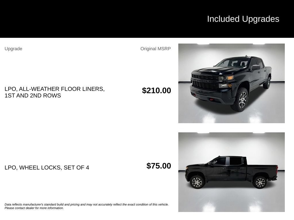 2020 Chevrolet Silverado 1500 Custom Trail Boss