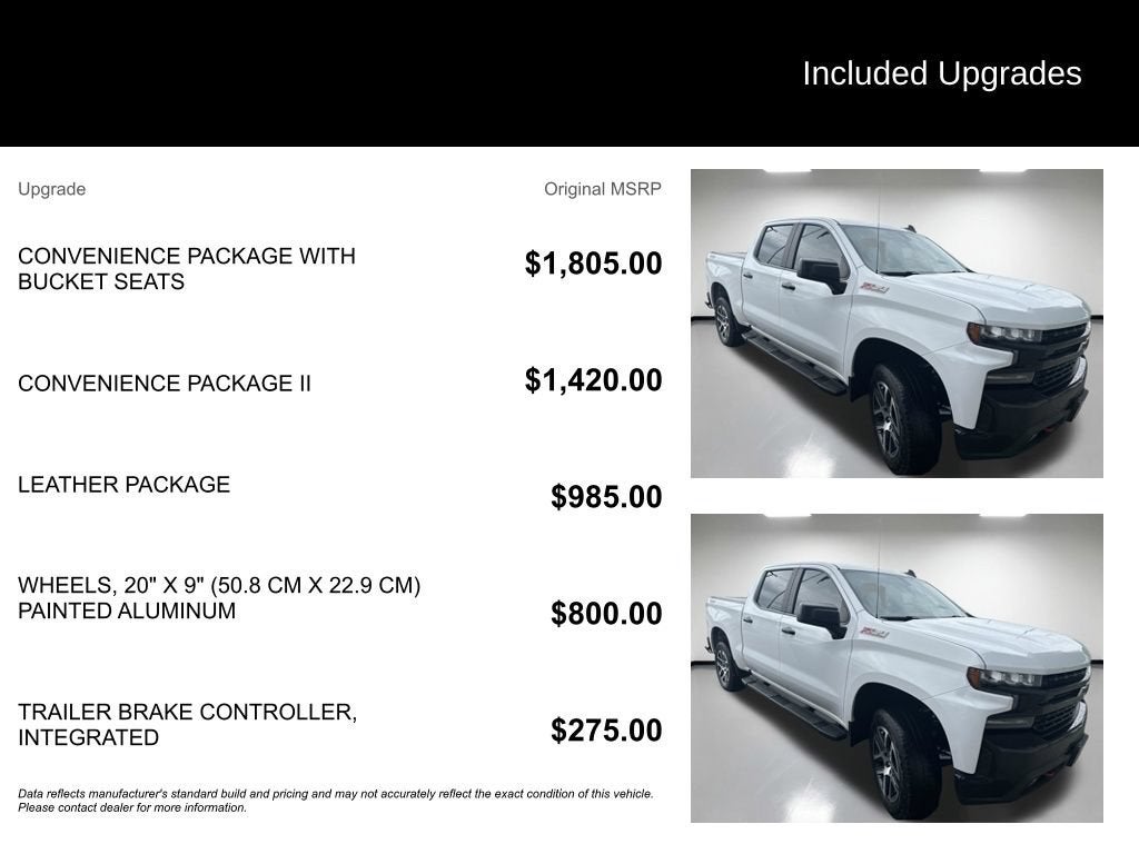 2020 Chevrolet Silverado 1500 LT Trail Boss