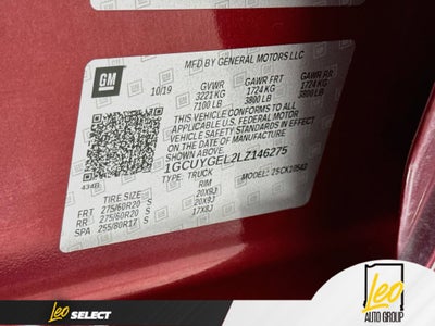 2020 Chevrolet Silverado 1500 LTZ