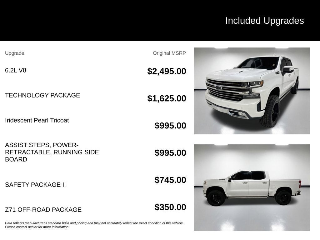 2019 Chevrolet Silverado 1500 High Country