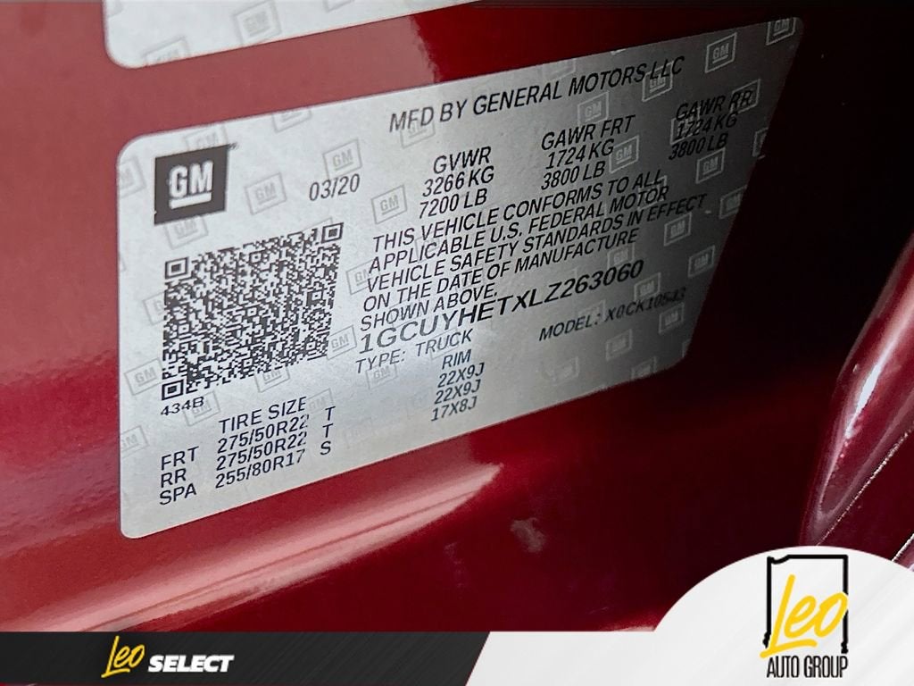 2020 Chevrolet Silverado 1500 High Country