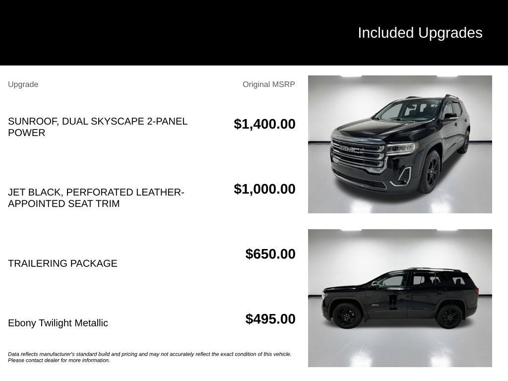 2021 GMC Acadia AT4
