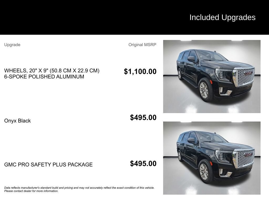 2023 GMC Yukon SLE