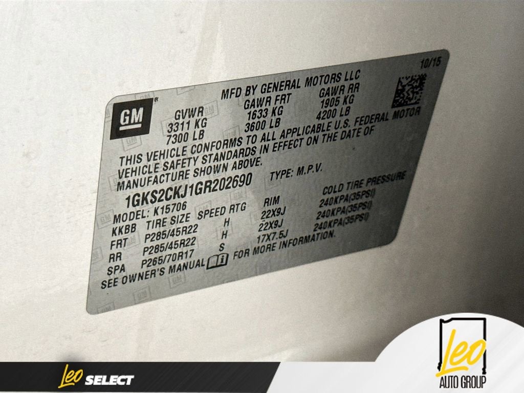 2016 GMC Yukon Denali