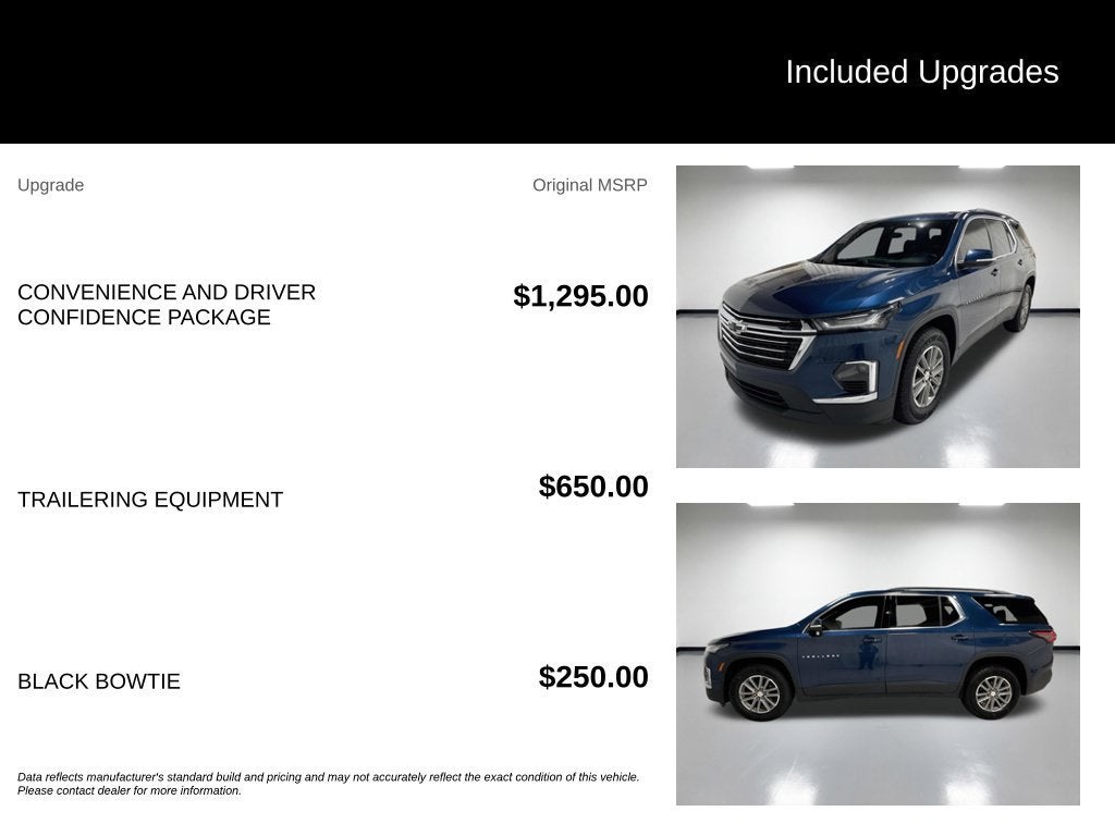 2023 Chevrolet Traverse LT Cloth