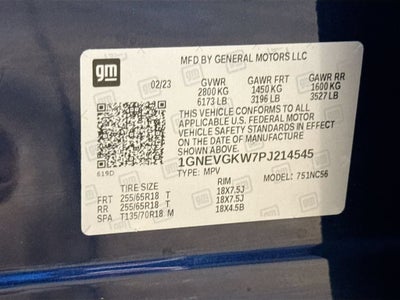 2023 Chevrolet Traverse LT Cloth
